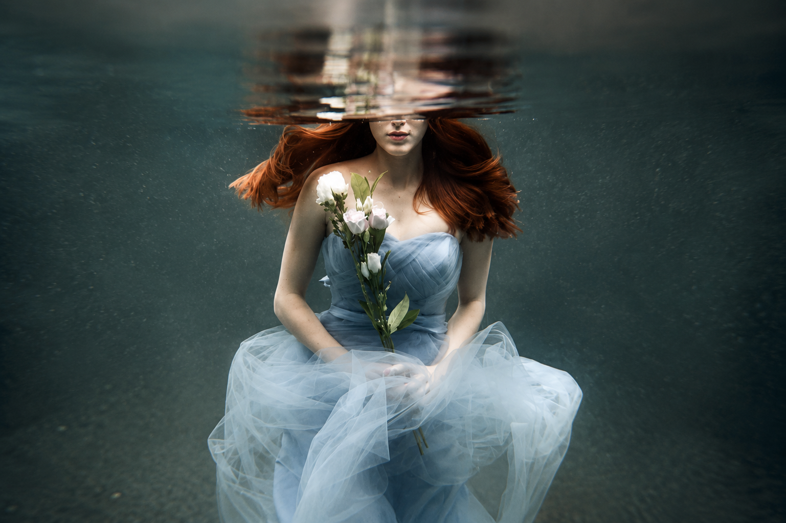 Underwater fine art photograph 2 by Rebekah Kamsky