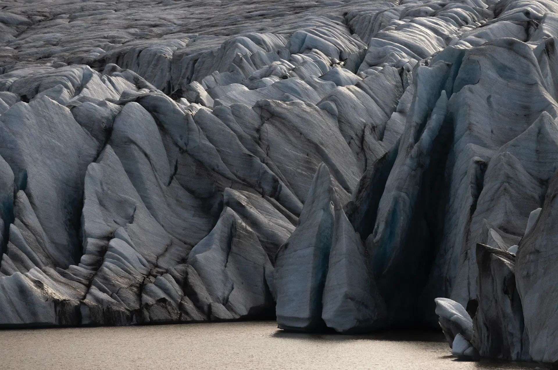 Glacier ice detail, Iceland
